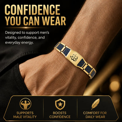 ✨ Men’s Strength & Vitality Bracelet – Energy, Style & Confidence